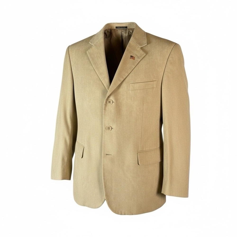 Men's Alfani Blazer Tan Colored Size 42 Short
